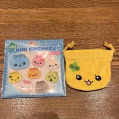 しずくちゃん ポップアップ　シークレットミニフェイス巾着　ハニーちゃんのサムネイル