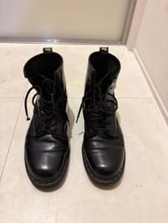 の*く様 Dr. Martens 8ホール ブーツ ブラックのサムネイル