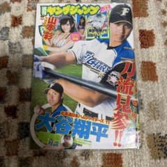 週刊ヤングジャンプ2015年No.17【大谷翔平】 週刊ヤングジャンプ 2015年 No.17 大谷翔平 表紙 - メルカリ