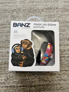 防音イヤーマフ　BANZ ジオ柄　0〜2歳のサムネイル