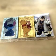 ディズニー⭐︎ウエハースカード プー、スティッチ、ピートのサムネイル