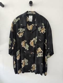 visvim COPA SHIRT S/S TORA SILK Black 3 - メルカリ