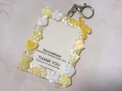 No. 115 トレカケース　トレカデコケース　推し活　キーホルダー イエローのサムネイル