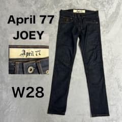 April 77 JOEY エイプリル ジョーイ スキニーデニム 濃紺 W28 - メルカリ