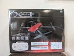 X3 DRONE 折りたたみ式ドローン レッド - メルカリ