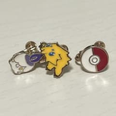 Pokémon accessory イヤリング　ヒトモシ　バチュルのサムネイル