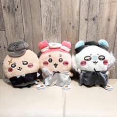 新品タグ付き』ちいかわ 運んで…みろッBIGぬいぐるみ全3種セット
