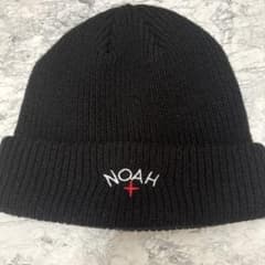 NOAH ビーニー ニット帽 ブラックのサムネイル