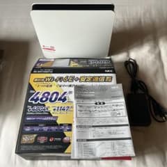 NEC Aterm WX11000T12 Wi-Fi 6E ルーター中古 - メルカリ