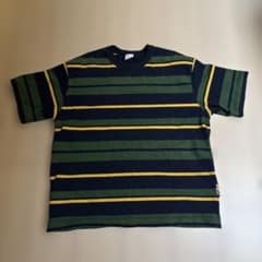 INFLATION ストライプ Tシャツ Mサイズのサムネイル