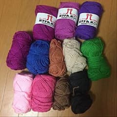 毛糸玉色々とその他のセットのサムネイル