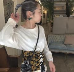 IRENE ルシェルブルー　コルセット　ベルトのサムネイル