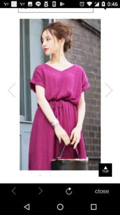 titivate　フレンチスリーブイレギュラーヘムワンピース

￼のサムネイル