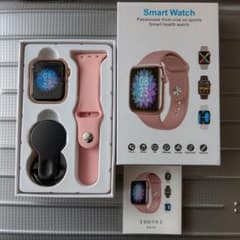 スマートウォッチW98　★体温測定機能付★のサムネイル