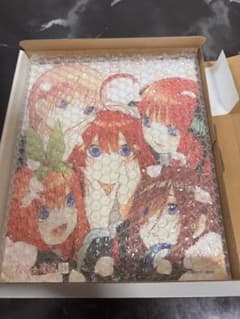 【箱付き・美品】五等分の花嫁展 キャンバスボード D 集合イラストのサムネイル