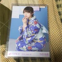 与田祐希 浴衣 生写真  座りのサムネイル