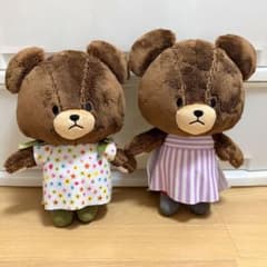 くまのがっこう プティ・フルール BIGぬいぐるみ 2体セット