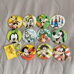 グーフィー　マックス　缶バッジセットのサムネイル
