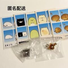 San-X Marking Accessory Mascot 2-Piece Set - ID Photo Style Stickers