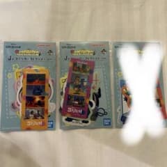 스티치 이치 반 쿠지 J상 스티커 2개 세트