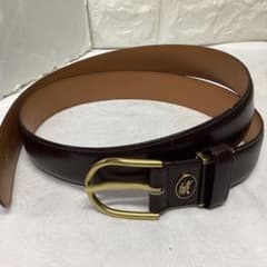 Burberry Men's Belt, Brown Leather, 99cm Length