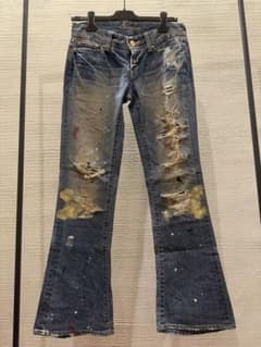 00s japanese label flare denim vanquish - メルカリ