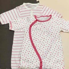 薄手ロンパース  2枚セット 60㎝のサムネイル