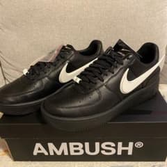 NIKE エアフォース1x AMBUSH　BLACK 28.0のサムネイル
