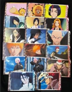BLEACH ブリーチ ブロマイド コレクション 17枚 白夜 檜佐木 乱菊 他
