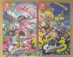 Splatoon 2 & 3 ゲームカードセットのサムネイル