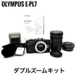 OLYMPUS PEN Lite E-PL7 14-42mm ダブルズームキット - メルカリ
