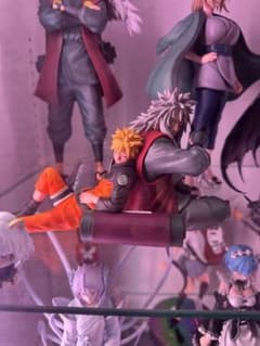NARUTO 이치 반 쿠지 전설의 삼인 라스트 원상 자래 야 & 나루토 피규어