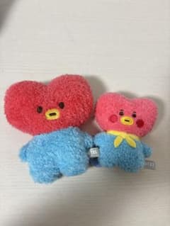 BT21 TATA たっとんぬいぐるみ &たっとんマスコットキーホルダーのサムネイル