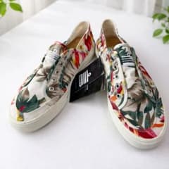 Admiral 花柄スリッポン 24.0cm 未使用タグ付箱あり　アドミラル