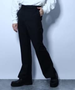 HARE サイドスリットフレアパンツ ブラック メンズ Sサイズのサムネイル