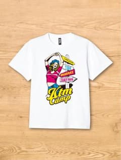 ケツメイシ 会員限定 CAMPING GIRL TEE 白 M - メルカリ