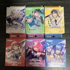 ホロライブ オフィシャルカードゲーム スタートデッキ 6種セットのサムネイル