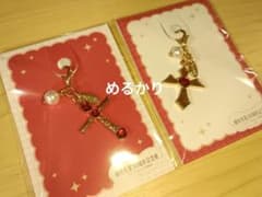 せ】種村有菜 30周年記念展 原画展 チャーム ロザリオ 神風怪盗