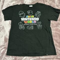 u*4様 USJ スーパーニンテンドーワールド Tシャツ ブラック Mサイズのサムネイル