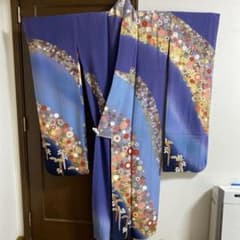 成人式　正絹　振袖のサムネイル