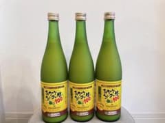 【カップ付】沖縄 青切りシークヮーサー100 ザ・プレミアム 720ml 3本のサムネイル