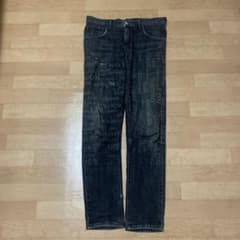 EDWIN LONDON SLIM 総柄 ブラック デニム パンツのサムネイル