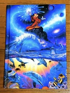 希少】クリスチャン・ラッセン アドレスブック ミッキーの魔法使いの