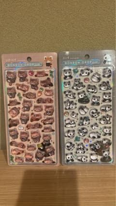 《正規品》ボンボンドロップシール　パンダ　レッサーパンダ　ボンドロのサムネイル