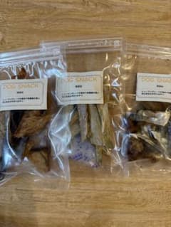国産無添加犬用おやつ お魚ジャーキー 3パックセットのサムネイル