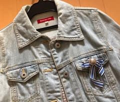 【ココさん専用】アプワイザーリッシェダメージデニムジャケットのサムネイル
