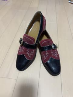 GUCCI リザード スウェード LOVED ローファー - メルカリ