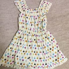 アイスクリーム柄ワンピース   100のサムネイル