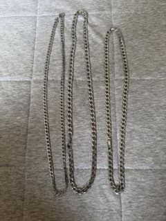 シルバーネックレス3本セットのサムネイル