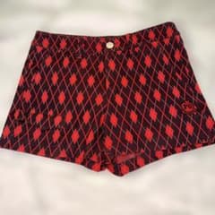 PG 赤黒ダイヤモンドショートパンツのサムネイル